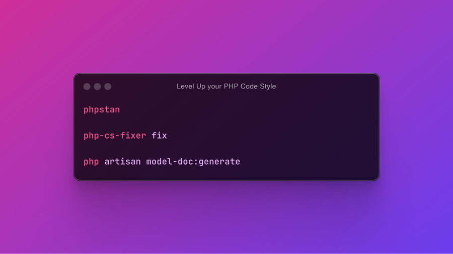 Level Up your PHP Code Style · Roman Zipp