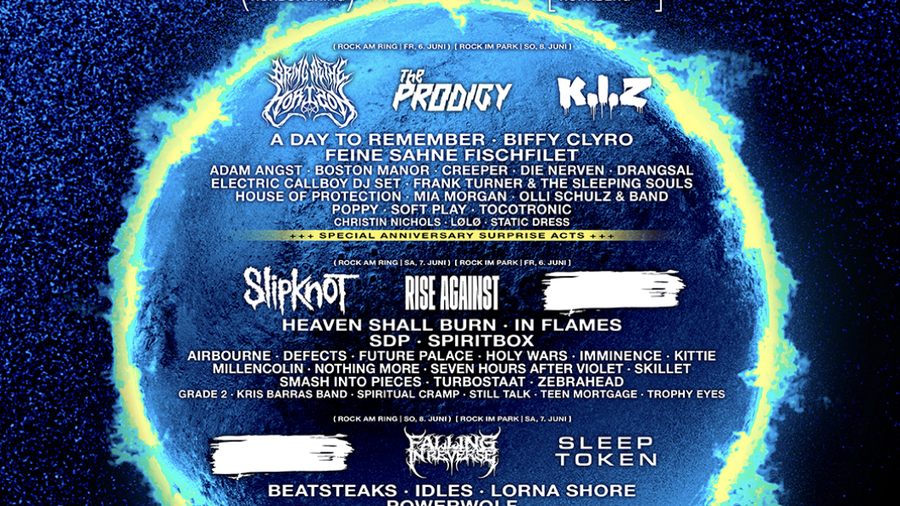 The anniversary edition of "Rock am Ring" & "Rock im Park" promises powerful lineup!