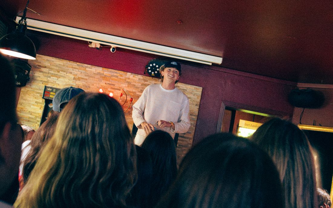 Will Linley in Hamburg - Pop-Up Show at a Pub