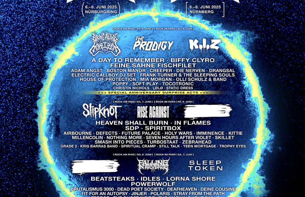 The anniversary edition of "Rock am Ring" & "Rock im Park" promises powerful lineup!