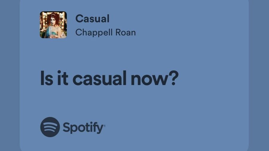 Is It Ever Casual?