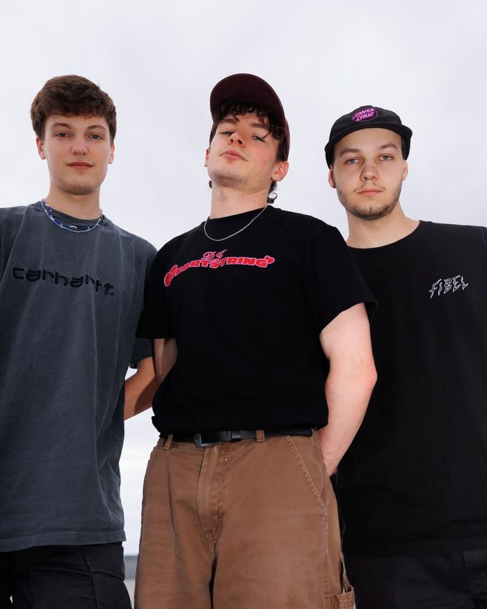 BitterBlau: Dustin, Lukas & Pascal (left to right)