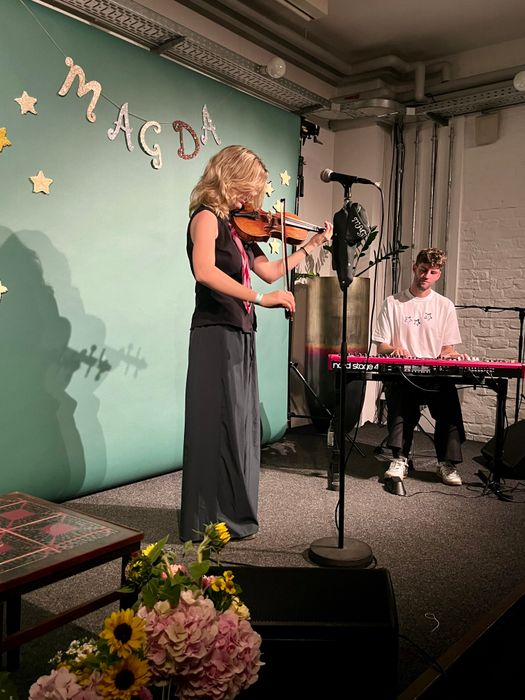 Magda at the KulturBrauerei