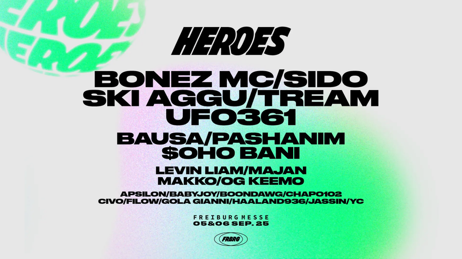 Heroes Festival 2025: The Rap Weekend in Freiburg